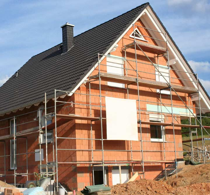 Výstavba rodinných domov a bytov